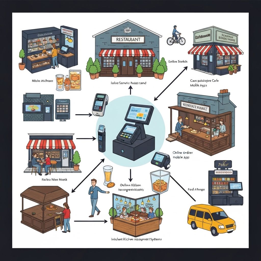 Irish food business illustration